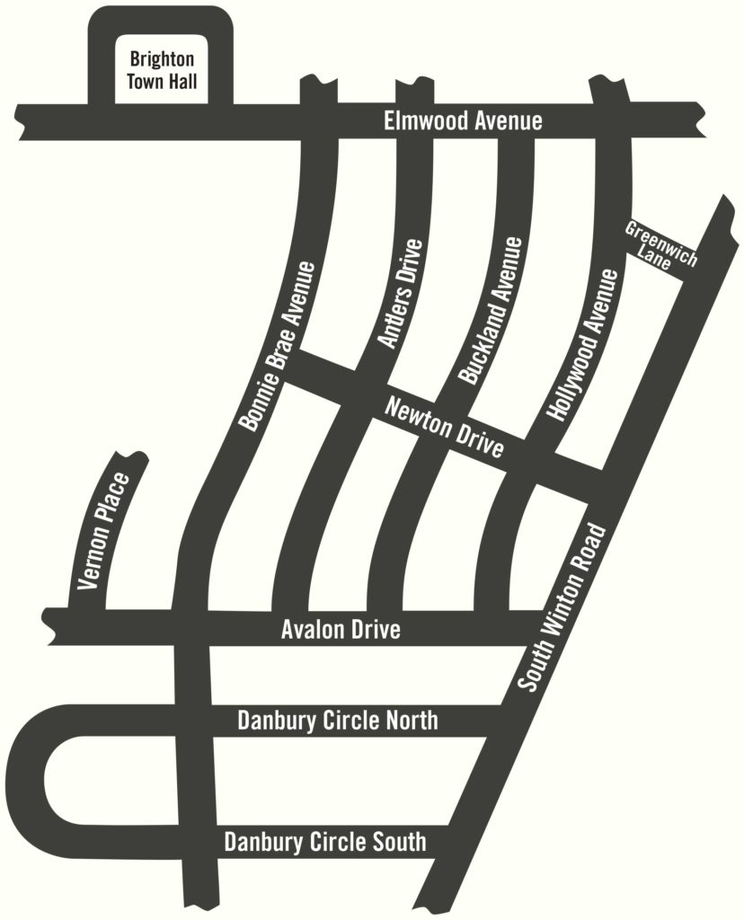 Meadowbrook Street Map